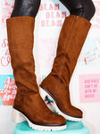 Brown Is The New Black Platform Boots